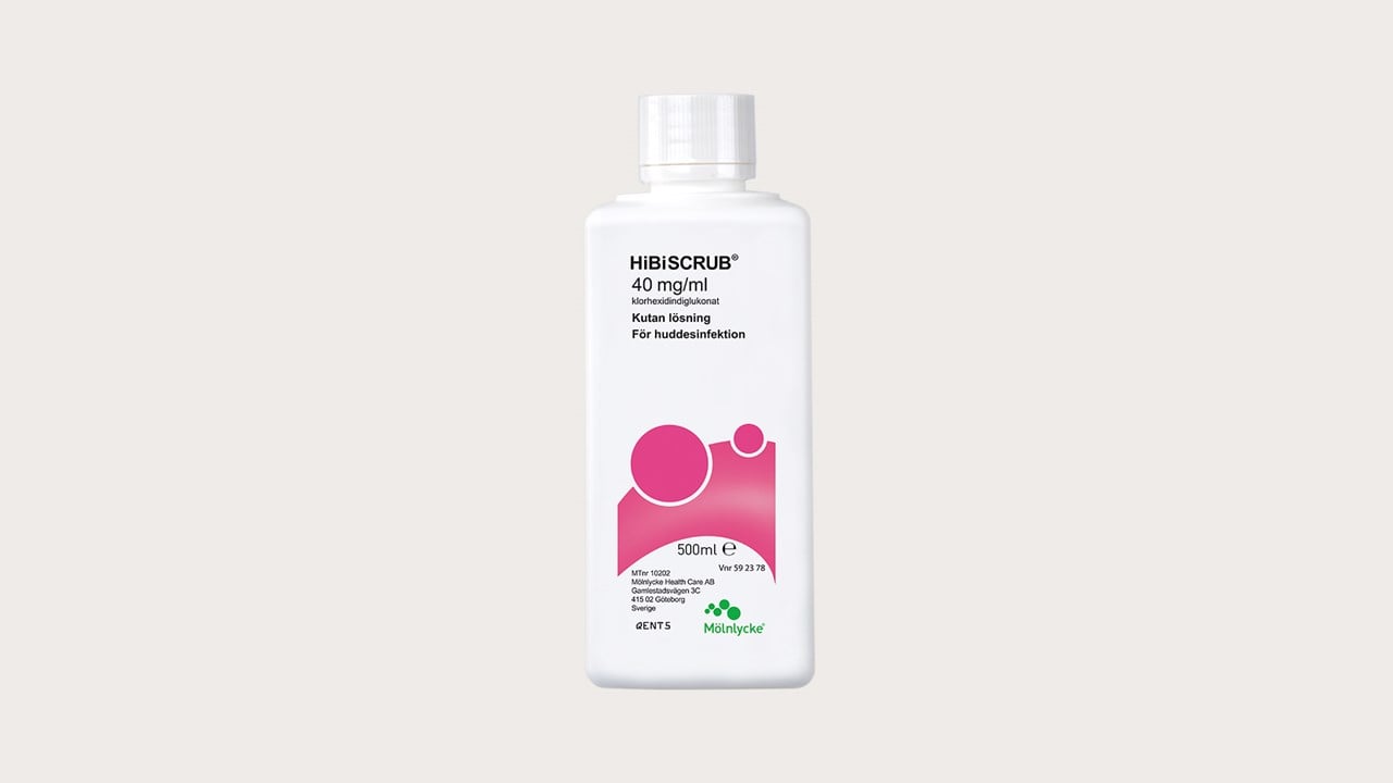 Hibiscrub 500 ml flaska